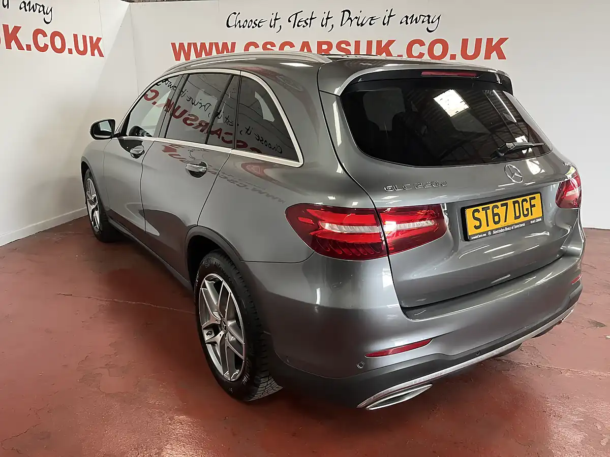 Used 2017 Mercedes-Benz Glc AMG Line Grey - Interior and Exterior details 5