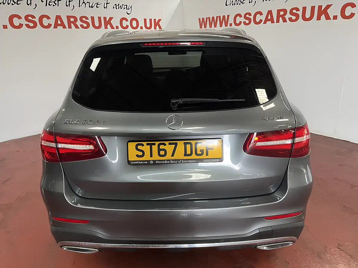 Used 2017 Mercedes-Benz Glc AMG Line Grey - Interior and Exterior details 9