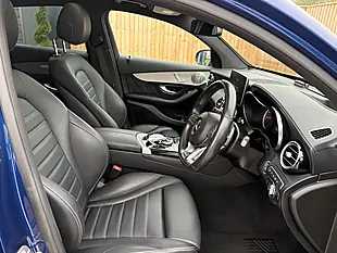 Used 2017 Mercedes-Benz Glc AMG Line (premium) Blue - Interior and Exterior details 12