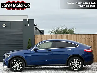 Used 2017 Mercedes-Benz Glc AMG Line (premium) Blue - Interior and Exterior details 2