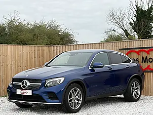 Used 2017 Mercedes-Benz Glc AMG Line (premium) Blue - Interior and Exterior details 4