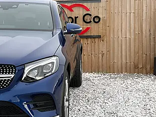 Used 2017 Mercedes-Benz Glc AMG Line (premium) Blue - Interior and Exterior details 5
