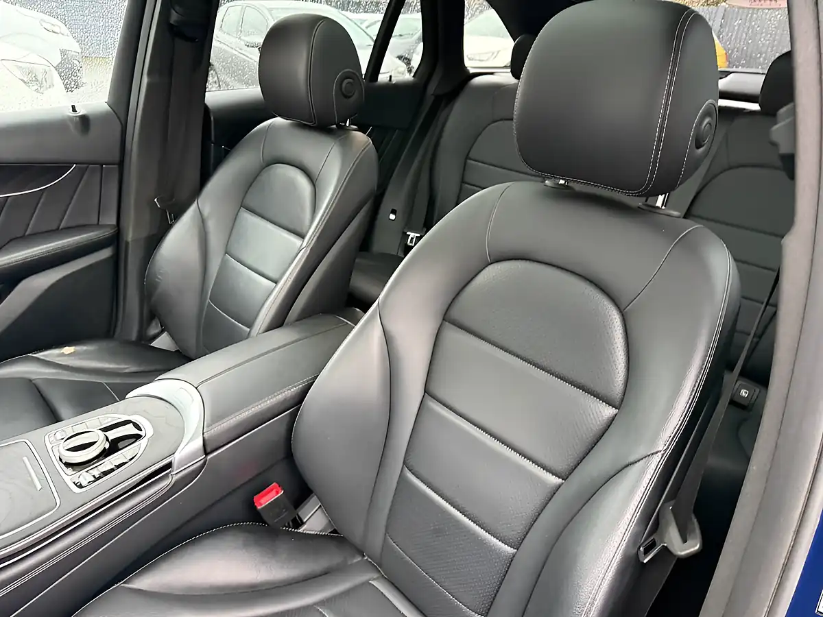 Used 2017 Mercedes-Benz Glc AMG Line (premium) Blue - Interior and Exterior details 16