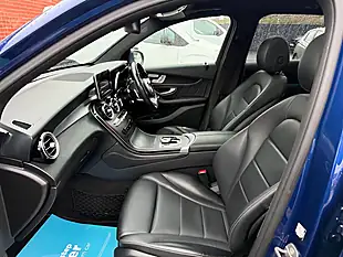 Used 2017 Mercedes-Benz Glc AMG Line (premium) Blue - Interior and Exterior details 17