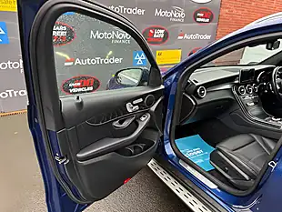 Used 2017 Mercedes-Benz Glc AMG Line (premium) Blue - Interior and Exterior details 19