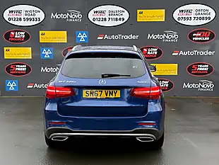 Used 2017 Mercedes-Benz Glc AMG Line (premium) Blue - Interior and Exterior details 7