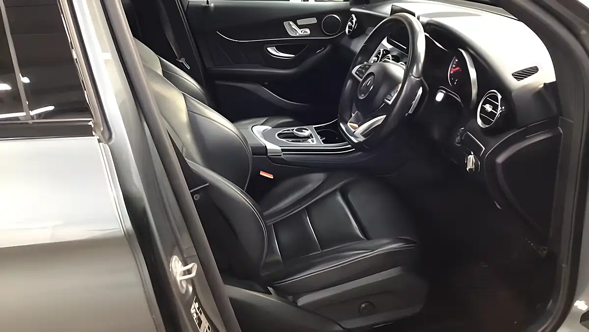 Used 2017 Mercedes-Benz Glc AMG Line Premium Coupe Grey - Interior and Exterior details 11