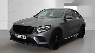 Used 2017 Mercedes-Benz Glc AMG Line Premium Coupe Grey - Interior and Exterior details 2