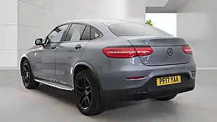 Used 2017 Mercedes-Benz Glc AMG Line Premium Coupe Grey - Interior and Exterior details 3