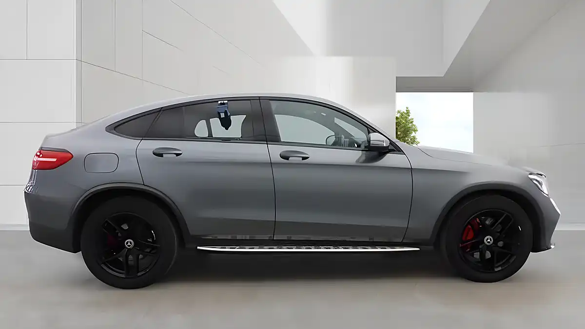 Used 2017 Mercedes-Benz Glc AMG Line Premium Coupe Grey - Interior and Exterior details 5