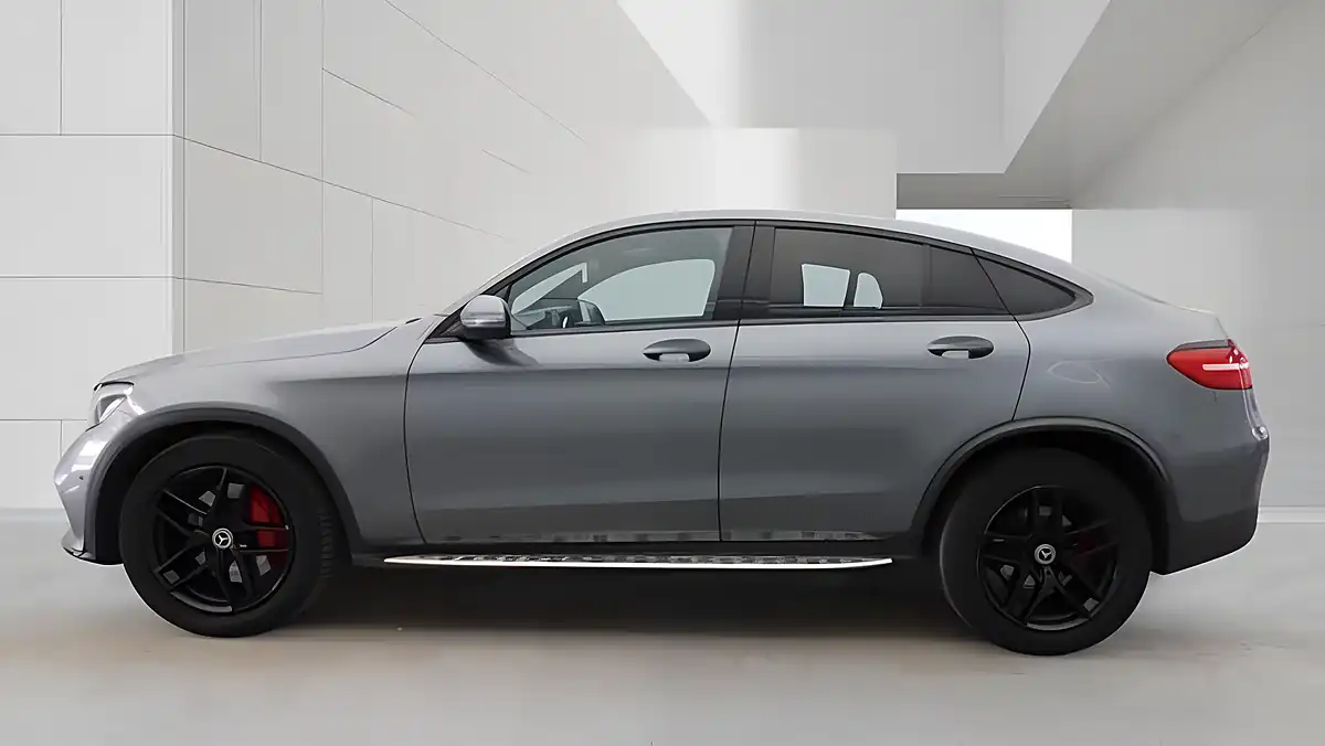 Used 2017 Mercedes-Benz Glc AMG Line Premium Coupe Grey - Interior and Exterior details 6