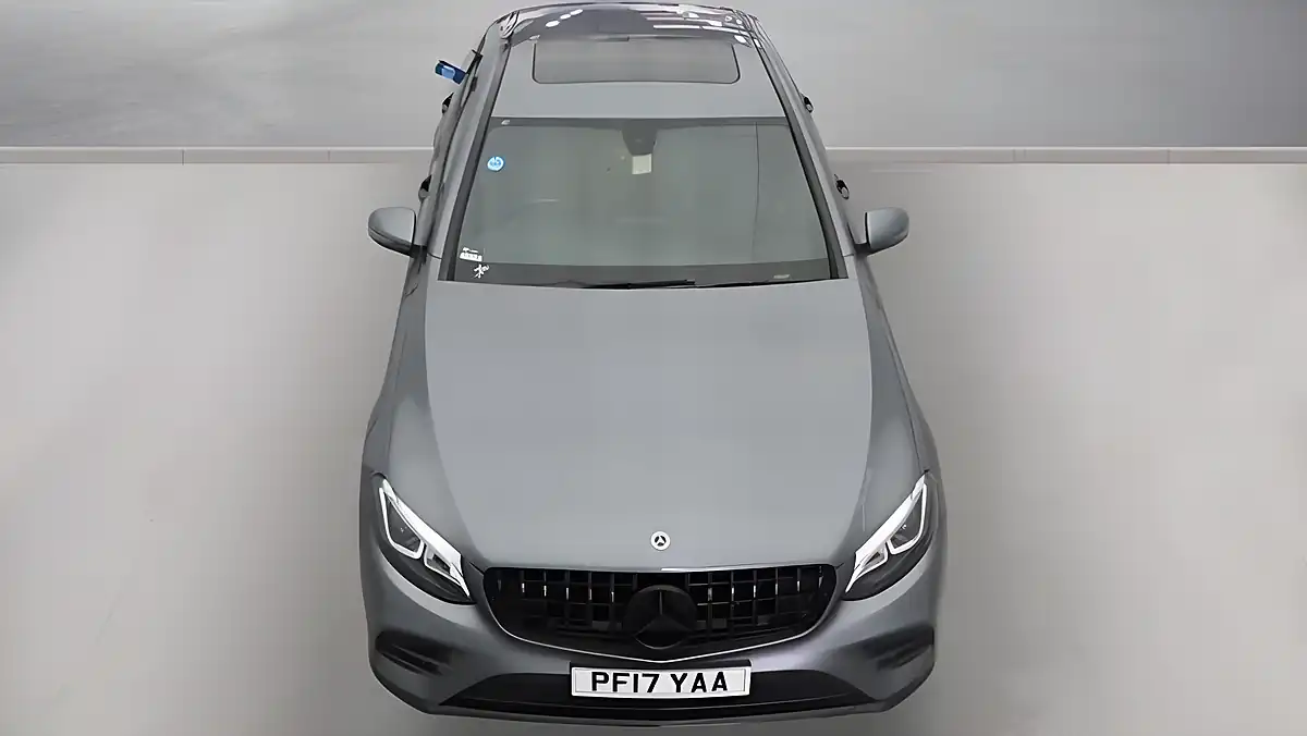 Used 2017 Mercedes-Benz Glc AMG Line Premium Coupe Grey - Interior and Exterior details 7