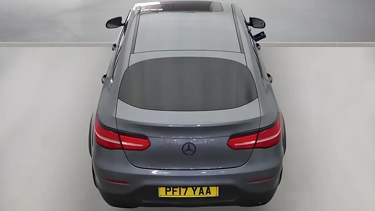 Used 2017 Mercedes-Benz Glc AMG Line Premium Coupe Grey - Interior and Exterior details 8