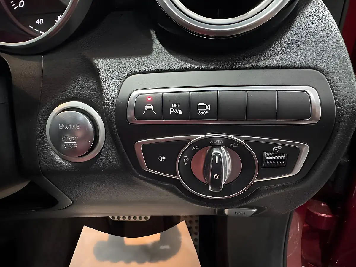 Used 2017 Mercedes-Benz Glc AMG Line (premium) Coupe Red - Interior and Exterior details 13