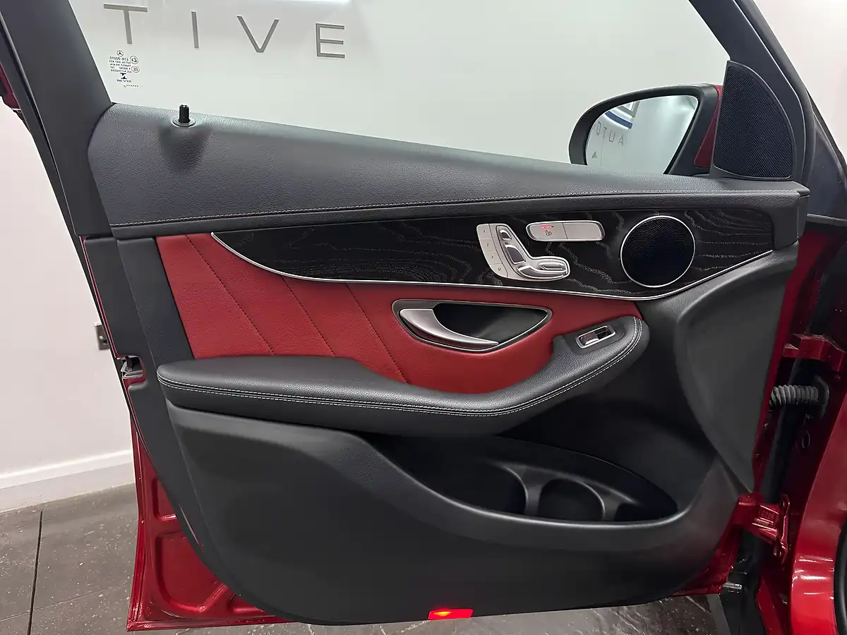 Used 2017 Mercedes-Benz Glc AMG Line (premium) Coupe Red - Interior and Exterior details 18