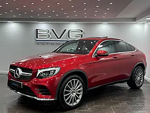 Used 2017 Mercedes-Benz Glc AMG Line (premium) Coupe Red - Interior and Exterior details 5