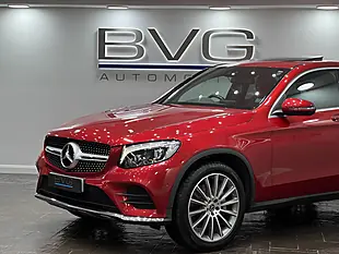 Used 2017 Mercedes-Benz Glc AMG Line (premium) Coupe Red - Interior and Exterior details 7