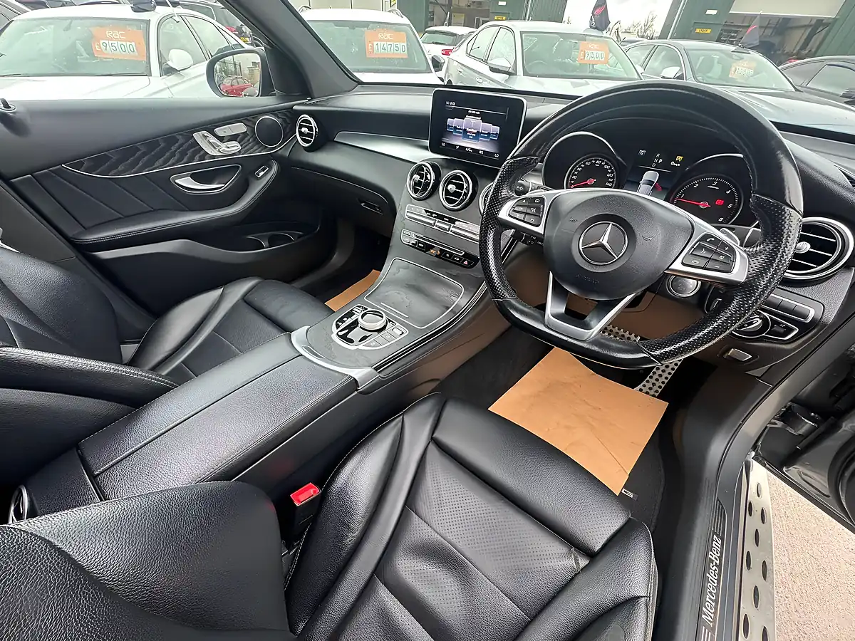 Used 2017 Mercedes-Benz Glc AMG Line (premium) Grey - Interior and Exterior details 14