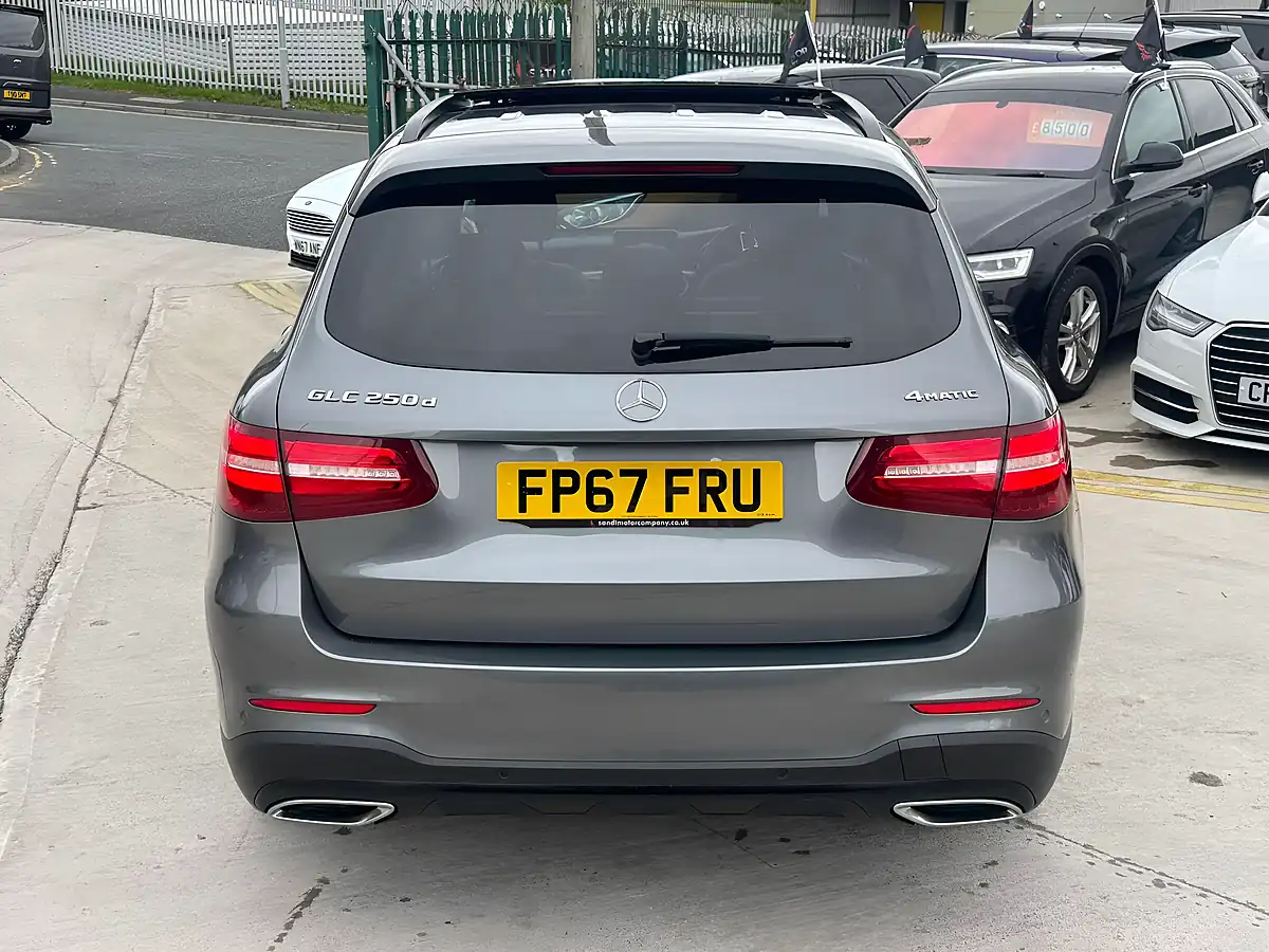 Used 2017 Mercedes-Benz Glc AMG Line (premium) Grey - Interior and Exterior details 9