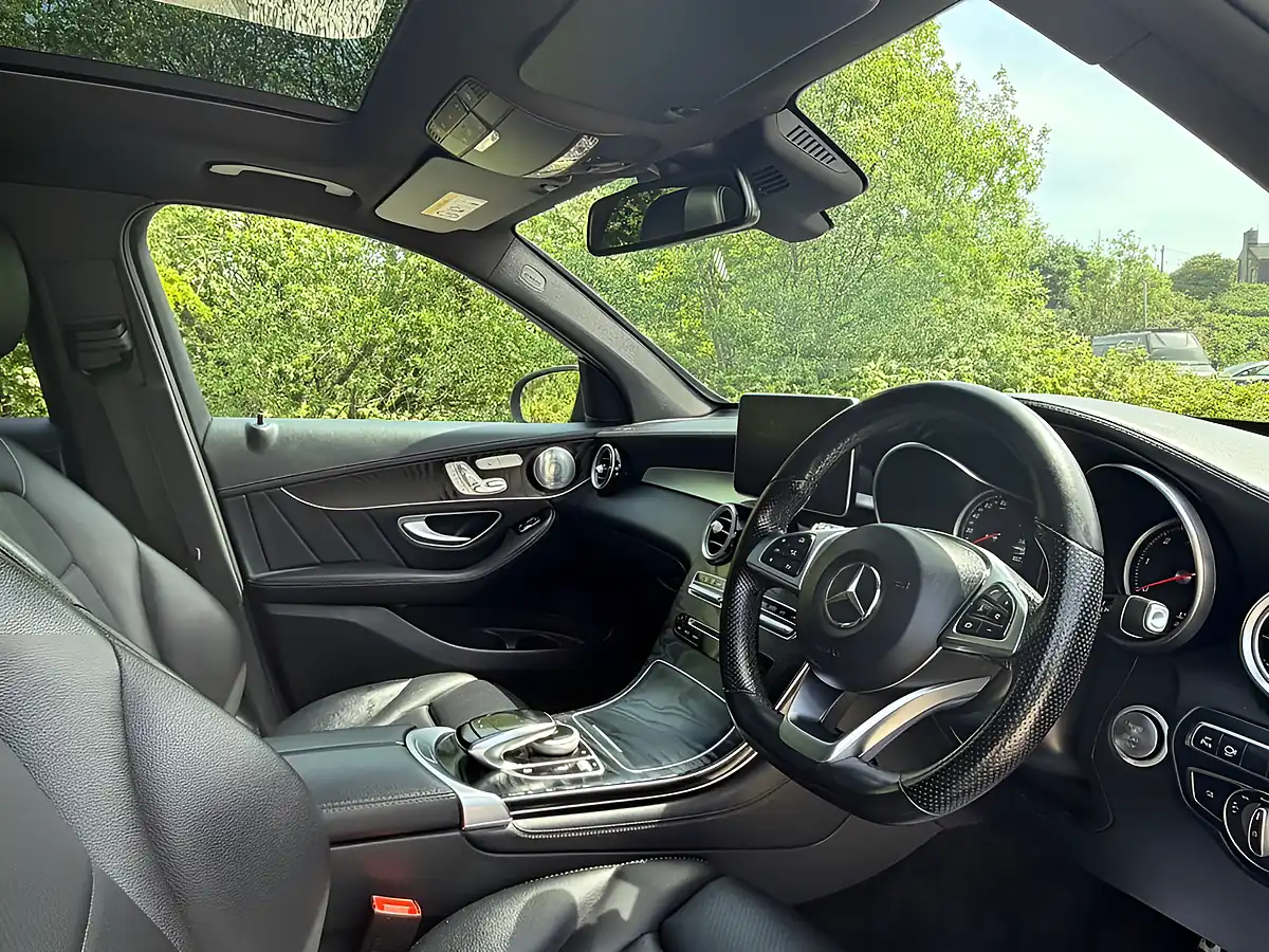 Used 2017 Mercedes-Benz Glc AMG Line Premium Plus Black - Interior and Exterior details 14