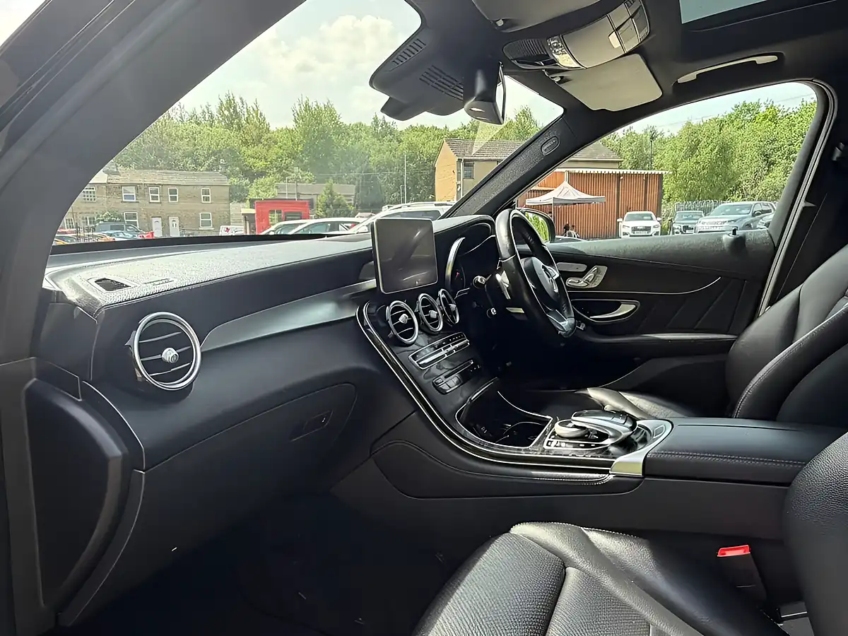 Used 2017 Mercedes-Benz Glc AMG Line Premium Plus Black - Interior and Exterior details 6