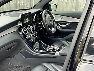 Used 2017 Mercedes-Benz Glc AMG Line (premium Plus) Black - Interior and Exterior details 14