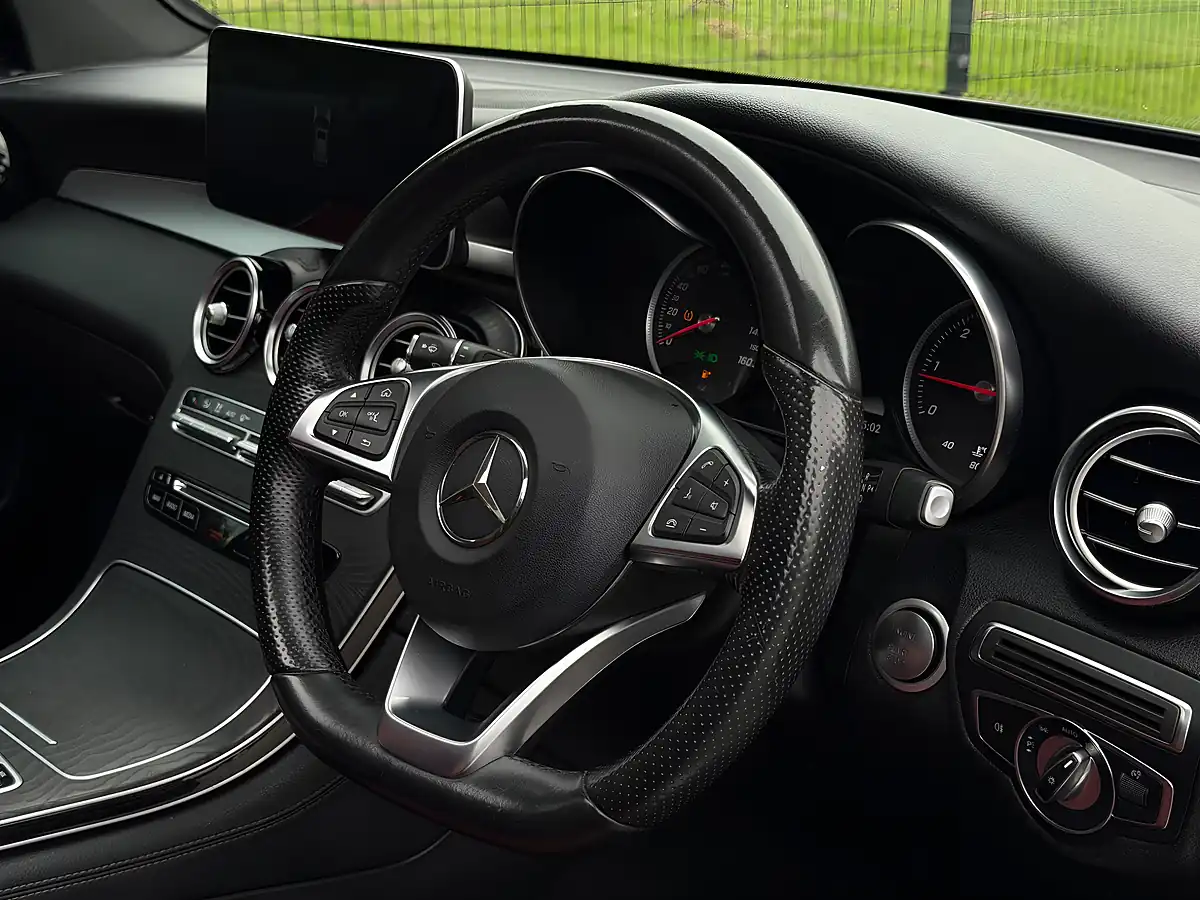 Used 2017 Mercedes-Benz Glc AMG Line (premium Plus) Coupe Black - Interior and Exterior details 18