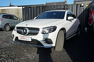 Used 2017 Mercedes-Benz Glc AMG Line (premium Plus) Coupe White - Interior and Exterior details 6