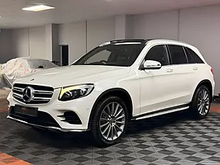 Used 2017 Mercedes-Benz Glc AMG Line Premium Plus Diamond White - Interior and Exterior details 3