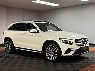 Used 2017 Mercedes-Benz Glc AMG Line Premium Plus Diamond White - Interior and Exterior details 5