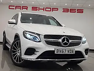 Used 2017 Mercedes-Benz Glc AMG Line Premium Plus White - Interior and Exterior details 10