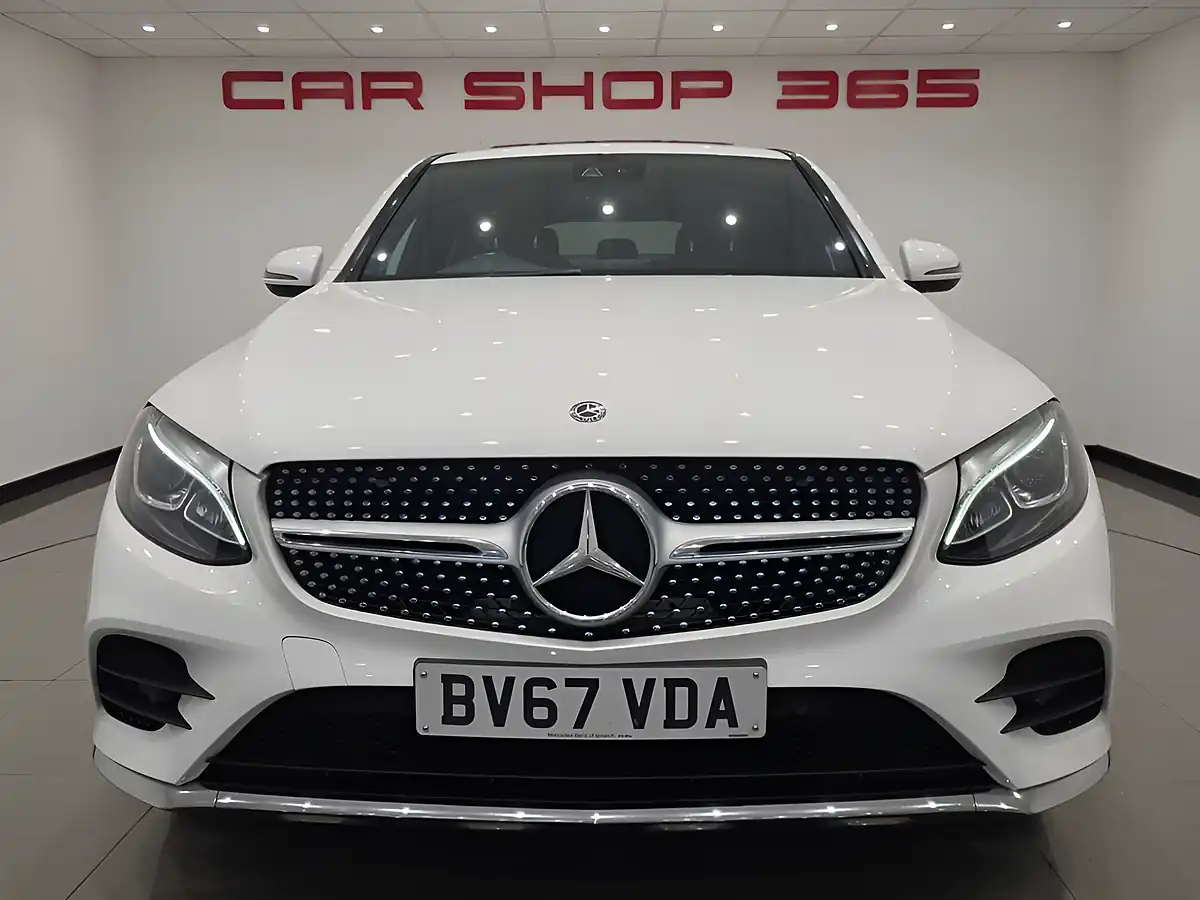 Used 2017 Mercedes-Benz Glc AMG Line Premium Plus White - Interior and Exterior details 11