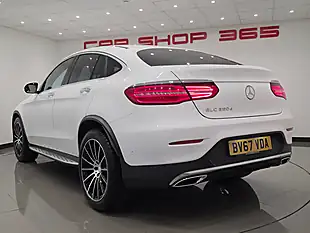 Used 2017 Mercedes-Benz Glc AMG Line Premium Plus White - Interior and Exterior details 14