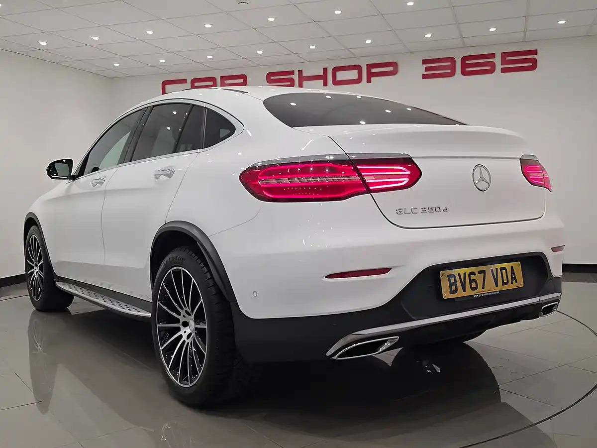 Used 2017 Mercedes-Benz Glc AMG Line Premium Plus White - Interior and Exterior details 14