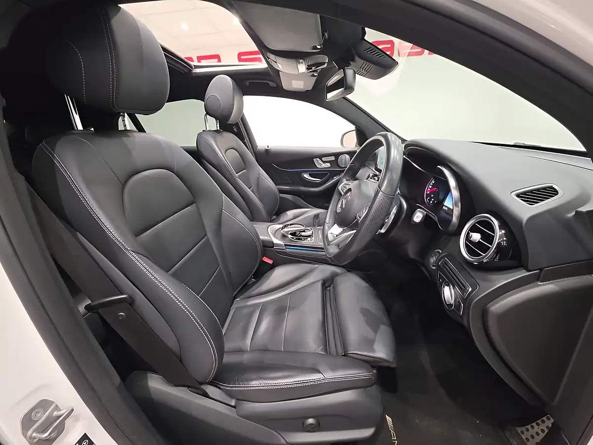 Used 2017 Mercedes-Benz Glc AMG Line Premium Plus White - Interior and Exterior details 19