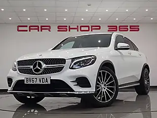 Used 2017 Mercedes-Benz Glc AMG Line Premium Plus White - Interior and Exterior details 4