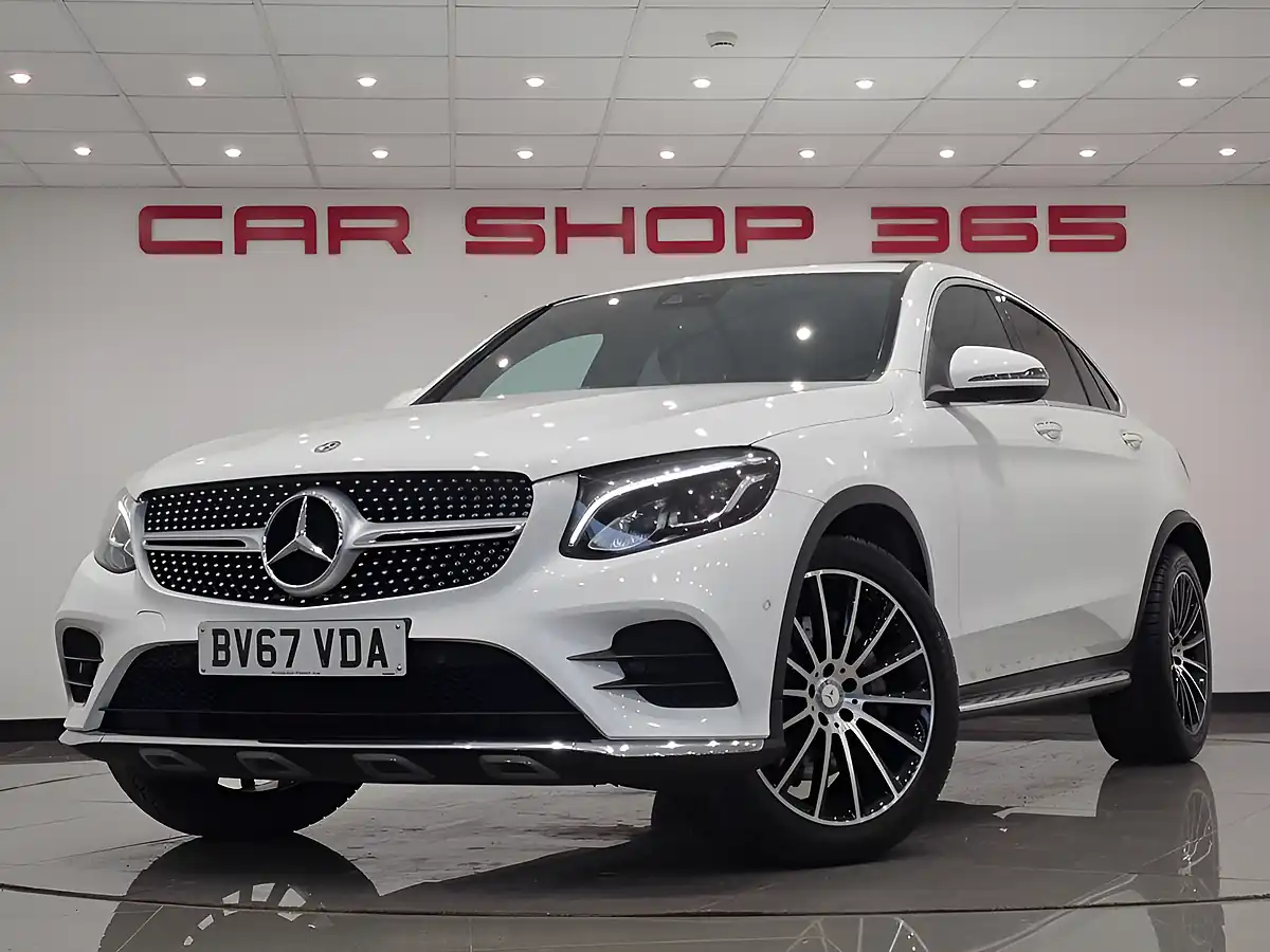 Used 2017 Mercedes-Benz Glc AMG Line Premium Plus White - Interior and Exterior details 4
