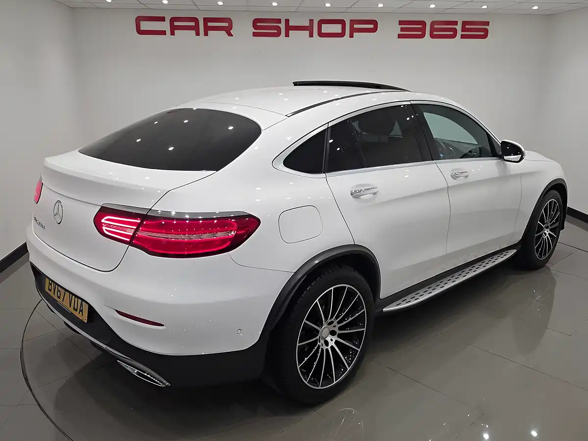 Used 2017 Mercedes-Benz Glc AMG Line Premium Plus White - Interior and Exterior details 7