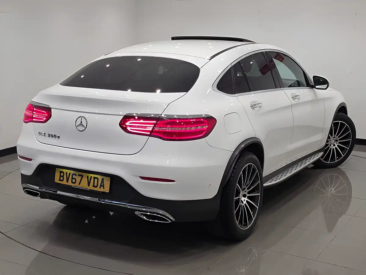 Used 2017 Mercedes-Benz Glc AMG Line Premium Plus White - Interior and Exterior details 8