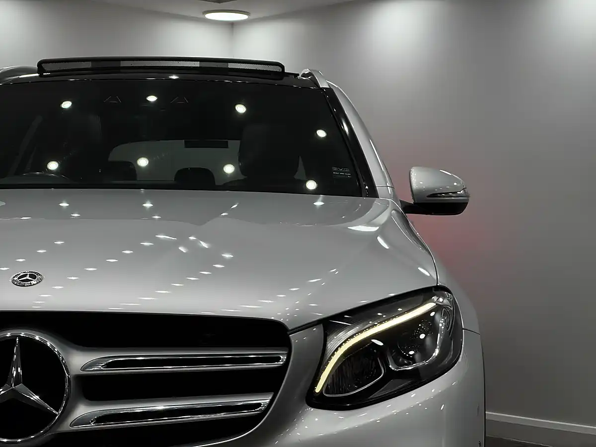 Used 2017 Mercedes-Benz Glc AMG Line Premium Silver - Interior and Exterior details 10
