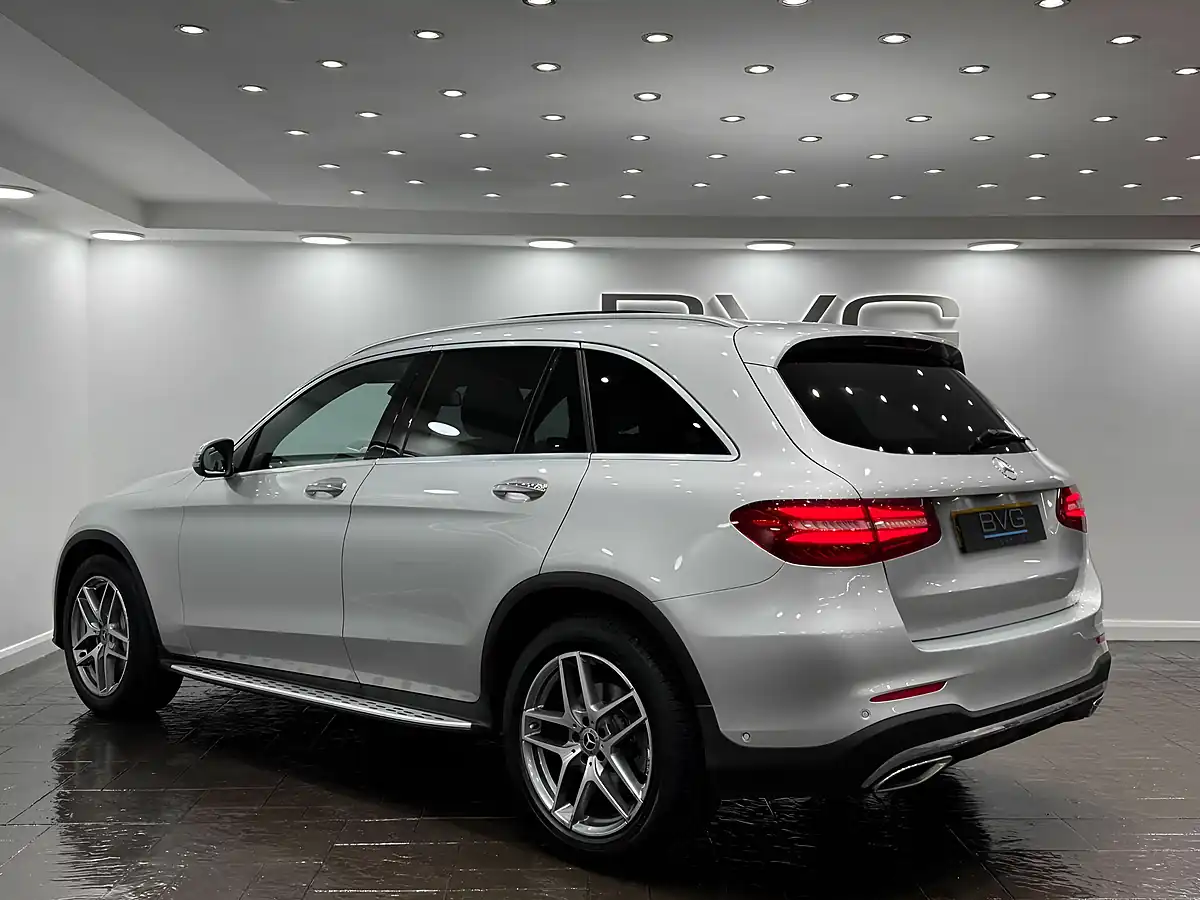 Used 2017 Mercedes-Benz Glc AMG Line Premium Silver - Interior and Exterior details 9