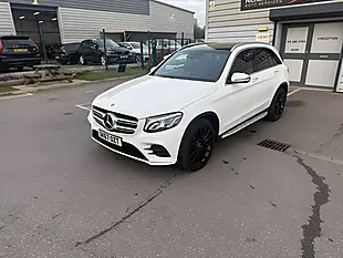 Used 2017 Mercedes-Benz Glc AMG Line (premium) White - Interior and Exterior details 5