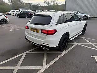 Used 2017 Mercedes-Benz Glc AMG Line (premium) White - Interior and Exterior details 9