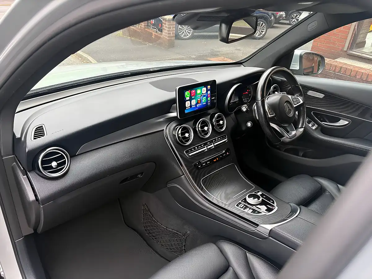 Used 2017 Mercedes-Benz Glc AMG Line Silver - Interior and Exterior details 12