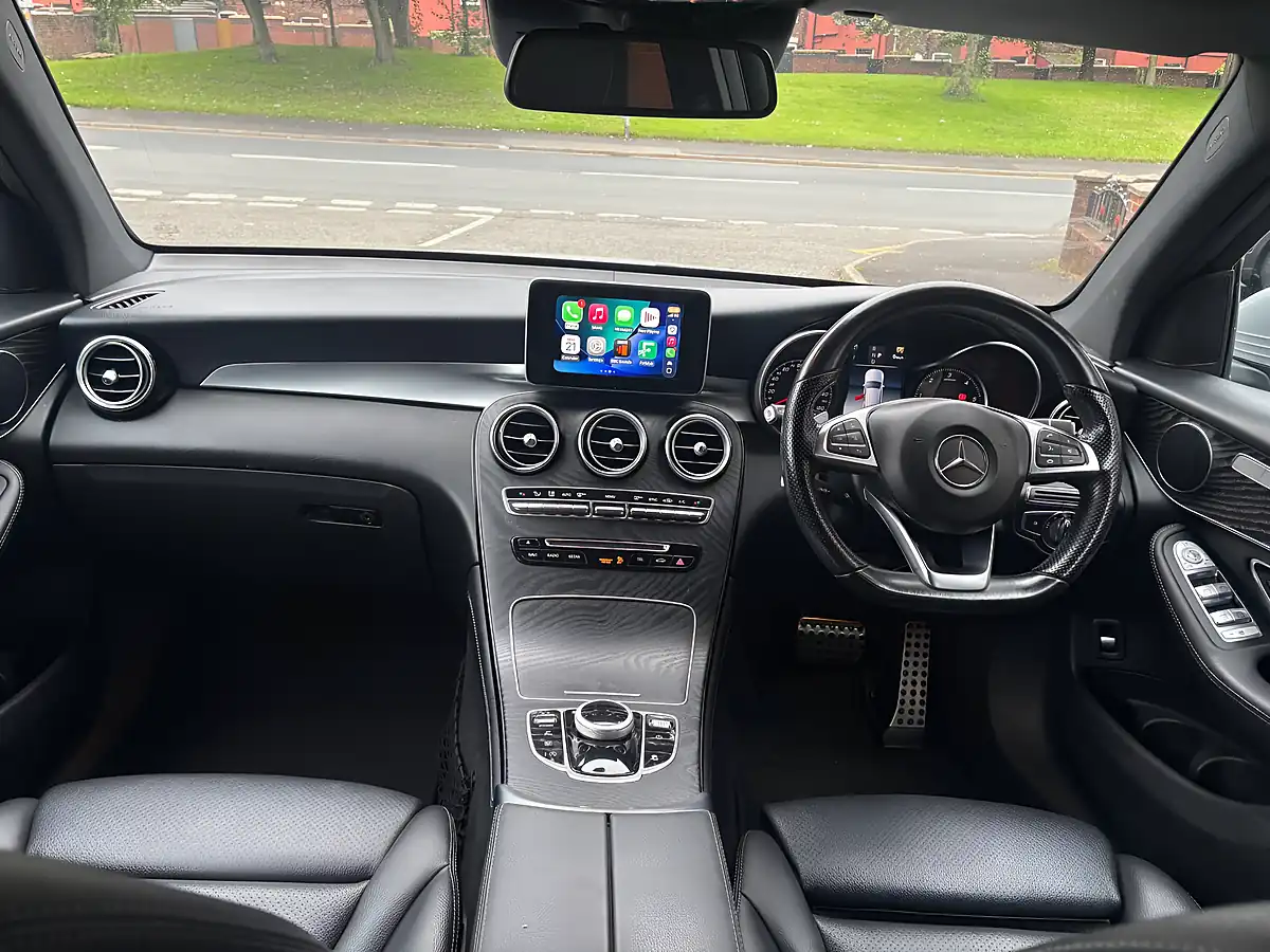 Used 2017 Mercedes-Benz Glc AMG Line Silver - Interior and Exterior details 13