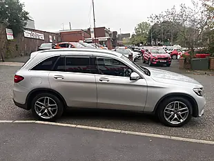 Used 2017 Mercedes-Benz Glc AMG Line Silver - Interior and Exterior details 2