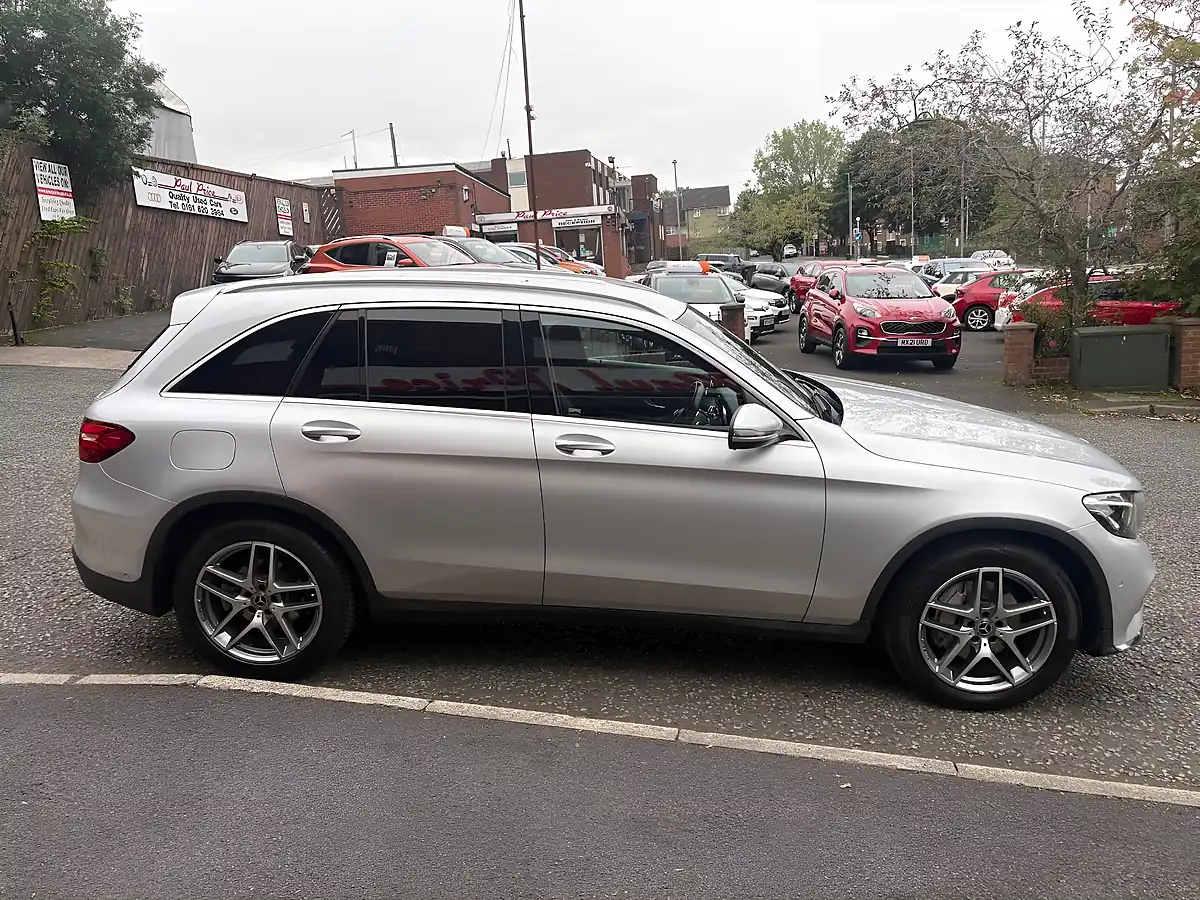 Used 2017 Mercedes-Benz Glc AMG Line Silver - Interior and Exterior details 2