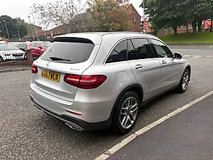 Used 2017 Mercedes-Benz Glc AMG Line Silver - Interior and Exterior details 3