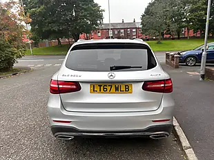 Used 2017 Mercedes-Benz Glc AMG Line Silver - Interior and Exterior details 4