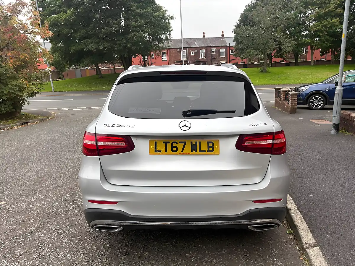 Used 2017 Mercedes-Benz Glc AMG Line Silver - Interior and Exterior details 4